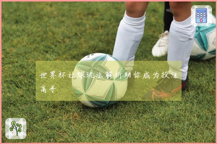 世界杯让球玩法解析助你成为投注高手